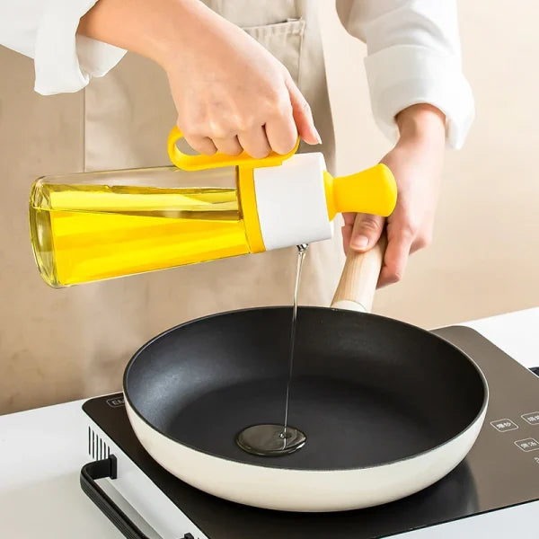 2 In 1 Glass Oil Dispenser