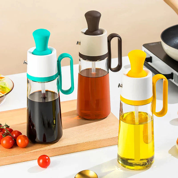 2 In 1 Glass Oil Dispenser