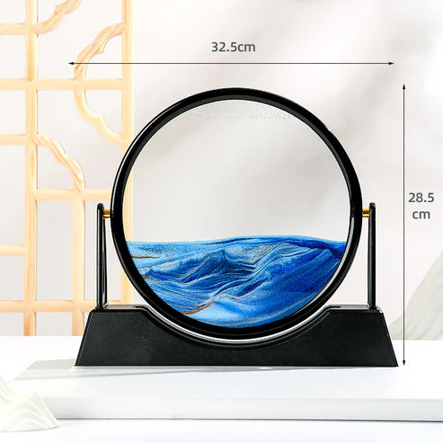 3D Moving Sand Scape Lamp