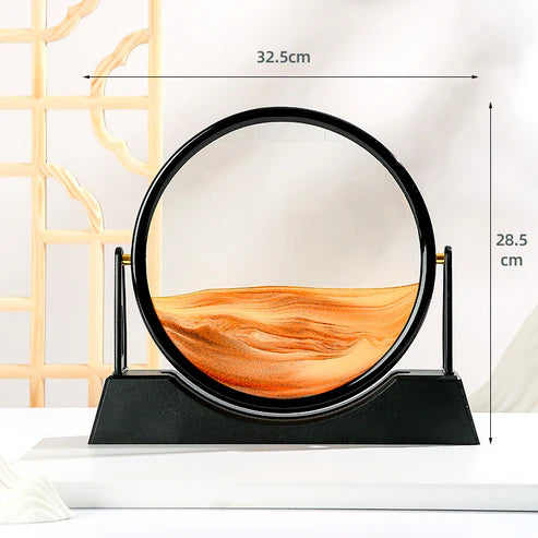 3D Moving Sand Scape Lamp