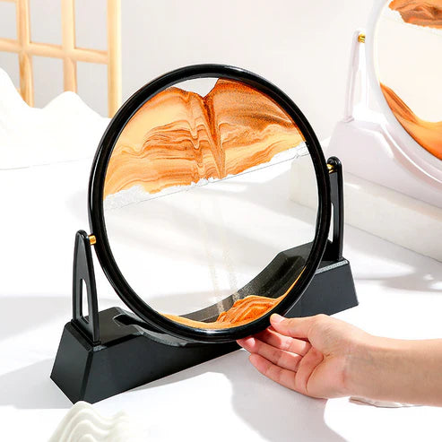 3D Moving Sand Scape Lamp