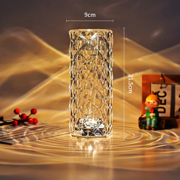 Crystal  RGB 16 Colour Touch Lamp