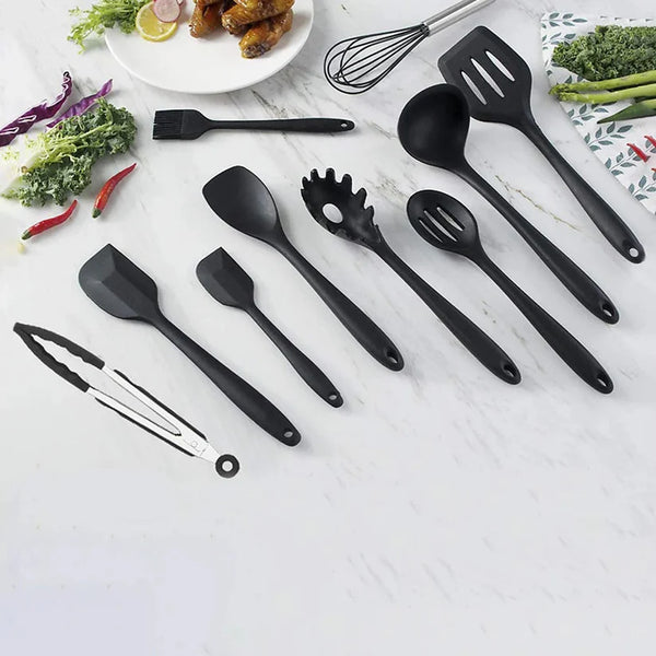 12 PCS Silicone Cooking Utensils Set
