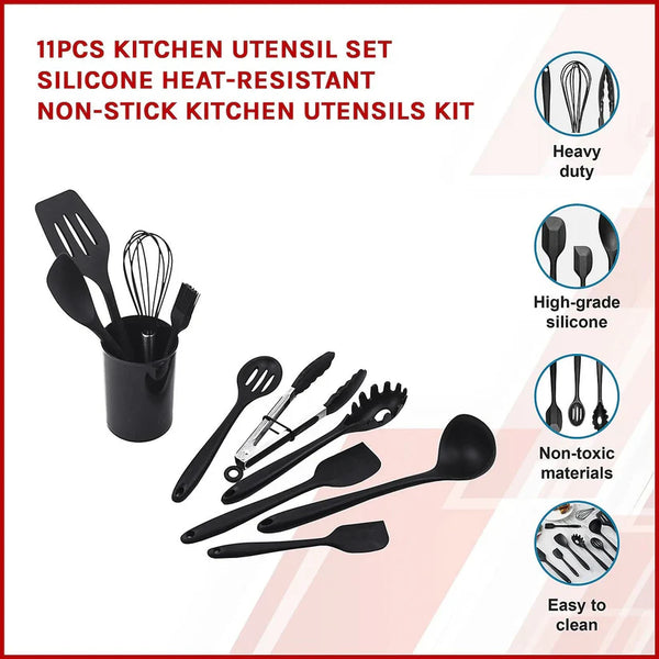 12 PCS Silicone Cooking Utensils Set