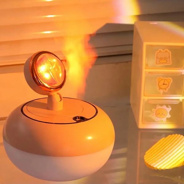 300ml Humidifier with Sunset Lamp