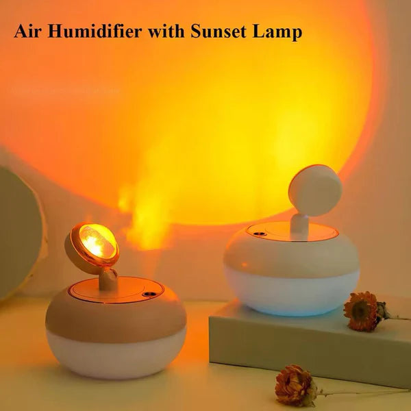 300ml Humidifier with Sunset Lamp